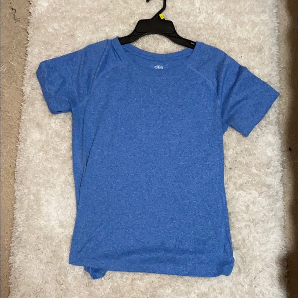 Athletic blue shirt